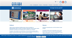 Desktop Screenshot of oribi.nl