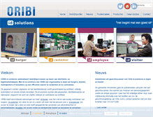 Tablet Screenshot of oribi.nl